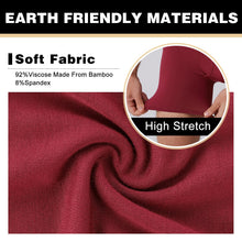 Load image into Gallery viewer, BAMBOO COOL Men's Ultra ComfortSoft Underwear, Moisture Wicking &amp; Breathable No Ride Up Boxer Briefs with Fly, Multipack
