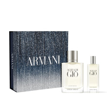 Load image into Gallery viewer, Armani beauty– Acqua di Giò – Eau de Toilette – Cologne Set for Men ($130 Value) – Full Size (1.7 Fl Oz) &amp; Travel Size (0.5 Fl Oz)
