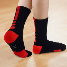 Load image into Gallery viewer, JHM Kids Athletic Sport Sockcs Team Cushioned Basketball Soccer Crew Socks For Ages 4 to 16
