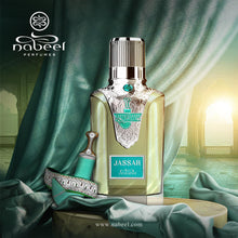 Load image into Gallery viewer, Nabeel Jassar - Luxus Edition for Unisex - Arabian Perfume for Women &amp; Men - Fragrance with Bergamot, Vanilla, Rose, Mandarin, Sandalwood, Amber Scent - Arabic Cologne - Travel Size - 3.3 oz EDP Spray
