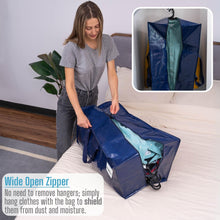 Load image into Gallery viewer, VENO 6 Pack Moving Bags w/Backpack Straps, Moving Boxes &amp; Storage Bins Alternative, Packing Supplies, Camping Accessories Totes for Storage, Dorm Room Essentials Storage Bags (Blue, 6 Pack)
