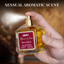 Load image into Gallery viewer, Maison De Paris Blanc Edition Eau De Parfum for Women and Men - Unisex Everyday Fragrance Featuring a Blend of Oriental &amp; Floral Notes - Warm, Spicy &amp; Aromatic Composition - Elegant 100ml Bottle
