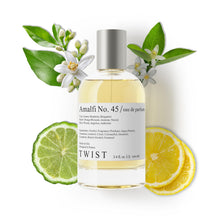 Load image into Gallery viewer, Twist Amalfi No. 45 - Eau De Parfum Inspired by T. Ford's Neroli Portofino, Long-Lasting Perfume For Women &amp; Men, Paraben Free, Vegan, Clean Ingredients, Unisex - Spray 100 ml | 3.4 fl. oz.
