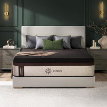 Load image into Gallery viewer, Zinus Lumbar+ Premium Memory Foam Mattress – 14 Inch, Queen, Lumbar Support, Targeted Pressure Relief, Cooling Gel &amp; Green Tea, Fiberglass Free, Medium Firm, CertiPUR-US &amp; OEKO-TEX Certified
