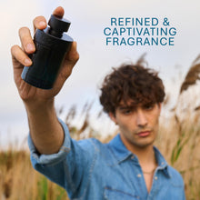 Load image into Gallery viewer, Halloween Man X Eau de Toilette for Men. Amberry Fougere Long Lasting Fragrance with Notes of Lemon, Cinnamon and Amber (4.2 Fl Oz)
