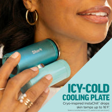Load image into Gallery viewer, Shark ChillPill – The Only 3-in-1 Personal Cooling System with Fan, InstaChill Cooling Plate &amp; Dry-Touch Mist – Portable, Handheld, Drops Skin Temp Up to 16°F, 10 Speeds, Haze, FA022LV
