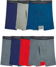 Load image into Gallery viewer, Fruit of the Loom Men's Coolzone Boxer Briefs, 7 Pack-Assorted Colors, Large
