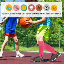 Load image into Gallery viewer, Kids Grip Socks, [2 Pairs] Non Slip Training Athletic Soccer Socks for Youth Boys and Girls Anti Slip Socks (pink)
