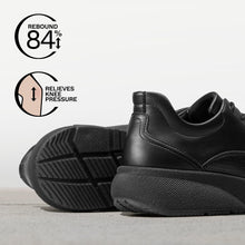 Load image into Gallery viewer, Bruno Marc Men's Casual Dress Sneakers Shoes, All-Day Comfort Cushioning Walking Breathable Lightweight Oxfords MaxFlex ActiveMetro,Size 9.5,All Black,BMUMOX2421
