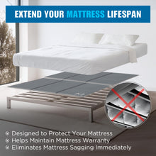 Load image into Gallery viewer, Meliusly Heavy Duty Bunkie Board King Size (76x80) - Non-Slip Breathable Bed Support Board for Slatted Bed Frame, Anti-Sag Under Bed Support, Noise Minimizing Moisture Resistant Bed Board
