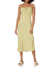 Load image into Gallery viewer, ASTR the label Women's Maritza Dress, Yellow Green Ditsy, X-Small
