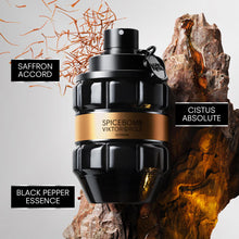 Load image into Gallery viewer, Viktor&amp;Rolf - Spicebomb Extreme Eau de Parfum - Woody &amp; Spicy - Cologne for Men - With Notes of Amber &amp; Vanilla - 3 Fl Oz
