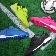 Load image into Gallery viewer, brooman Kids Comfortable Turf Soccer Shoes Athletic Football Shoes (10,Pink)
