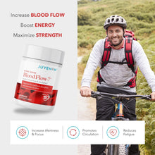 Load image into Gallery viewer, Juvenon BloodFlow-7 Nitric Oxide Supplements for Men &amp; Women - Natural Nitric Oxide Booster with Nitrosigine® + S7® - Blood Flow &amp; Circulation Support (3-Pack)
