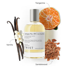 Load image into Gallery viewer, Twist Antique No. 89 - Eau De Parfum Inspired by Lattaf. Yara (Pink)/L. Mercier Amber Vanille, Long Lasting Perfume For Women, Paraben Free, Vegan, Clean Ingredients - Spray 100 ml | 3.4 fl. oz.
