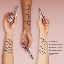 Load image into Gallery viewer, Lancôme Idôle Liner Waterproof Liquid Eyeliner - Ultra-Precise &amp; Luminous Pigments - Flake, Fade &amp; Smudge-Proof - Glossy Black
