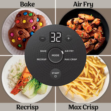 Load image into Gallery viewer, Ninja Crispi 4-in-1 Glass Air Fryer | 450°F | Non-Toxic | 4QT &amp; 6-Cup Glass Containers w/Lids | Microwave, Freezer, Dishwasher Safe | Max Crisp, Air Fry, Bake, Recrisp | Stone | FN101ST

