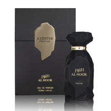 Load image into Gallery viewer, A CENTER AL NOOR Eau de Parfum Unisex 3.4 Fl Oz Perfume For Women&amp;Men| Long Lasting Exotic Saffron, Iris &amp; Leather Fragrance | Sophisticated Oriental Woody Scent | Cologne Gift Daily Use
