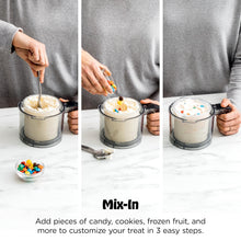 Load image into Gallery viewer, Ninja CREAMi Deluxe Ice Cream Maker | 11-in-1 Create Frozen Desserts, Sorbet, Milkshakes, Yogurt &amp; More | Includes 2 Dishwasher Safe XL 24 Oz. Tubs with storage lids | Silver | NC501
