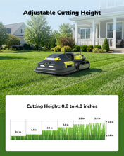 Load image into Gallery viewer, YARBO Robot Lawn Mower Pro with Modular Design for Large Yard up to 6 Acres, Perimeter Wire Free APP Control Robotic Lawnmower with 0.8"-4.0" Cutting Height, AI Vision &amp; RTK for Navigation
