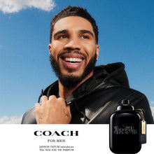 Load image into Gallery viewer, Coach - for Men Eau de Parfum - Men's Fragrance - Woody &amp; Spicy - With notes of Bergamot Oil, Cedarwood &amp; Vetiver - 1.3 Fl Oz
