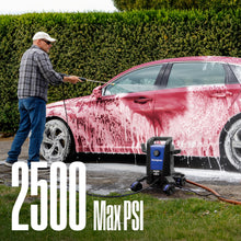 Load image into Gallery viewer, Westinghouse ePX3500 Electric Pressure Washer, 2500 Max PSI 1.76 Max GPM with Anti-Tipping Technology, Onboard Soap Tank, Pro-Style Steel Wand, 5-Nozzle Set, for Cars/Fences/Driveways/Home/Patios

