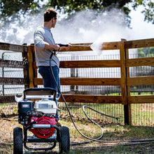 Load image into Gallery viewer, Simpson Cleaning PS60869 PowerShot 4000 PSI Gas Pressure Washer, 3.5 GPM AAA Triplex Pump, Honda GX270 Engine, Includes Spray Gun, Wand, 5 QC Nozzle Tips, 3/8-inch x 50-Foot Monster Hose, 49-State
