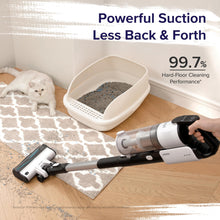 Load image into Gallery viewer, LEVOIT Cordless Vacuum Cleaner, Stick Vac with Tangle-Resistant Design, Up to 50 Minutes, Powerful Suction, Rechargeable, Lightweight, and Versatile for Carpet, Hard Floor, Pet Hair, LVAC-200
