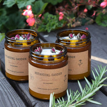 Load image into Gallery viewer, Aromatherapy Organic Jasmine &amp; Rose Natural Soy Wax Candle | Dry Flowers Scented | 100% Pure Essential Oil | Gift for Your Partner | Home Decor | Relax Your Mind | Long Lasting - 9Oz
