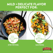 Load image into Gallery viewer, Pompeian Smooth Extra Virgin Olive Oil, First Cold Pressed, Mild and Delicate Flavor, Perfect for Sauteing &amp; Stir-Frying, Naturally Gluten Free, Non-Allergenic, Non-GMO, 68 Fl Oz, Single Bottle
