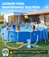 Load image into Gallery viewer, KimFilter Pro Series 1000 GPH Above Ground Pool Filter Pump, Powerful Pool Cartridge Filter Pump, Water Circulation and Filtration System -Improved Water Clean &amp; Clarity, Pools Pumps Above Ground-Blue
