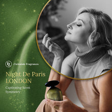 Load image into Gallery viewer, L'Orientale Fragrances Night De Paris London 100ml / 3.3oz - Oil-Based Perfumes for Women &amp; Men, Unisex Amber Spicy Eau de Parfum - Long-Lasting Up to 24 Hours, Ideal for All Seasons
