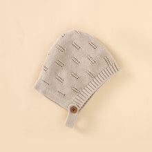 Load image into Gallery viewer, Newborn Baby Rompers Hats Clothes Sets Autumn Winter Solid Knitted Infants Kids Boy Girl Sweaters Jumpsuits Outfits 2pc Knitwear
