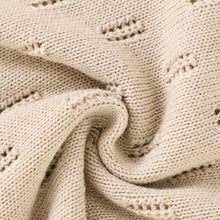 Load image into Gallery viewer, Newborn Baby Rompers Hats Clothes Sets Autumn Winter Solid Knitted Infants Kids Boy Girl Sweaters Jumpsuits Outfits 2pc Knitwear

