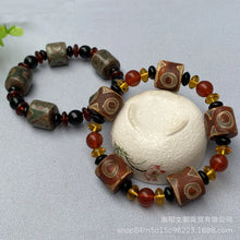 Load image into Gallery viewer, Dropship Agate Bracelet Tibet Tianzhu Bracelet Handmade Mens Jewelry Womens Jewelry Beaded Bracelet

