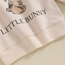 Load image into Gallery viewer, 2023-11-04 Lioraitiin 0-3Y Toddler Baby Boy Girl Easter Outfit Crewneck Sweatshirt Letter Long Sleeve Pullover Spring Shirt Tops
