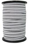 Load image into Gallery viewer, SGT KNOTS High Visibility Electric Fence Poly Tape - Long Lasting 5 Stainless Steel Conductors (1/2" x 656ft, 1 Spool - White)
