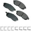 Load image into Gallery viewer, Akebono - ACT815A Ultra-Premium Ceramic Front Disc Brake Pads, grey
