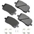 Load image into Gallery viewer, Akebono ACT923A Ultra-Premium Ceramic Front Disc Brake Pads, GREY
