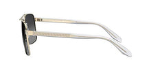 Load image into Gallery viewer, Versace Mens Sunglasses (VE2174) Pale Gold/Grey Metal,Acetate,Steel - Polarized - 59mm
