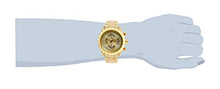 Load image into Gallery viewer, Invicta Men's Aviator Analog Quartz Watch with Stainless Steel Strap, Gold, 24 (Model: 28161)
