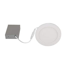 Load image into Gallery viewer, Bazz SLDSK6RGBTNWWF Slim Disk Smart Home Wi-Fi RGB LED Recessed Fixture Kit, Tunable, Dimmable, Alexa and Google Assistant Compatible, Damp Location, Energy Star, 6-in, White
