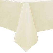 Load image into Gallery viewer, sancua 100% Waterproof Rectangle PVC Tablecloth - 54 x 54 Inch - Oil Proof Spill Proof Vinyl Table Cloth, Wipe Clean Table Cover for Dining Table, Buffet Parties and Camping, Pink
