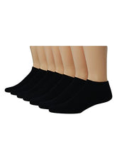 Load image into Gallery viewer, Hanes Mens X-Temp Cushioned No Show Socks 12-Pair Pack, Available in Big &amp; Tall
