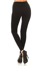 Load image into Gallery viewer, NCL32-Khaki-M Cotton Spandex Solid Leggings, Medium
