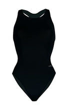 Load image into Gallery viewer, Dolfin Ocean Women's Swimwear Solid Performance Back Swimsuit (36, Black)
