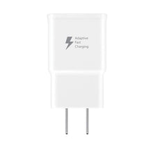 Load image into Gallery viewer, Samsung Fast Adaptive Wall Adapter Charger for Galaxy S10 Lite S9 Plus Note 9 S8 Note 8 EP-TA20JBE - 4 Foot Type C/USB-C Cable and OTG Adapter - White
