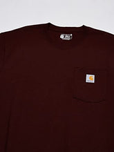 Load image into Gallery viewer, Carhartt Men's Loose Fit Heavyweight Short-Sleeve Pocket T-Shirt,, Port, XX-Large
