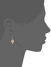 Load image into Gallery viewer, 14K Gold Plated Pearl Inlaid Ice Cream Earrings for Women Light Weight Birthday Valentine's Day Mothers Day Christmas Gift
