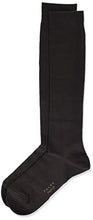 Load image into Gallery viewer, FALKE Women's Family Knee-High Socks, Cotton, Ladies Thin Long Sock Plain For All Seasons Work Or Casual Looks, Brown (Dark Brown 5239), 39-42 (US 6.5-9), 1 Pair, (46690)
